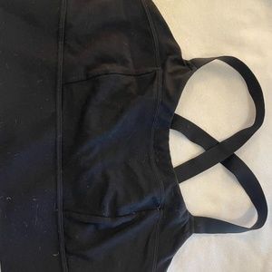 Athleta Warrior Longline Bra D-DD